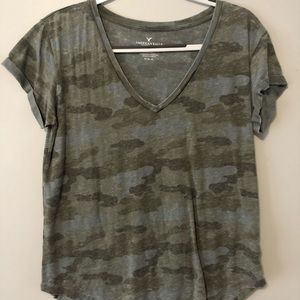 American Eagle Camo Shirt